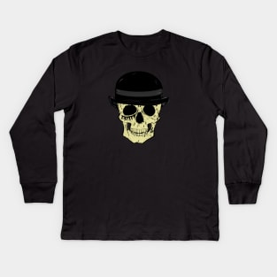 Clockwork Skull Kids Long Sleeve T-Shirt